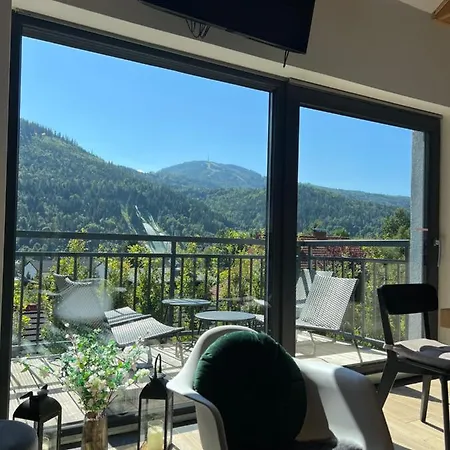 Апартаменты Szczyrkowskie & Fun 16 - Z Widokiem Na Gory - Sauna I Jacuzzi