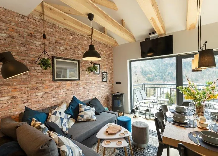 דירה Szczyrkowskie & Fun 16 - Z Widokiem Na Gory - Sauna I Jacuzzi שצ'צ'ירק