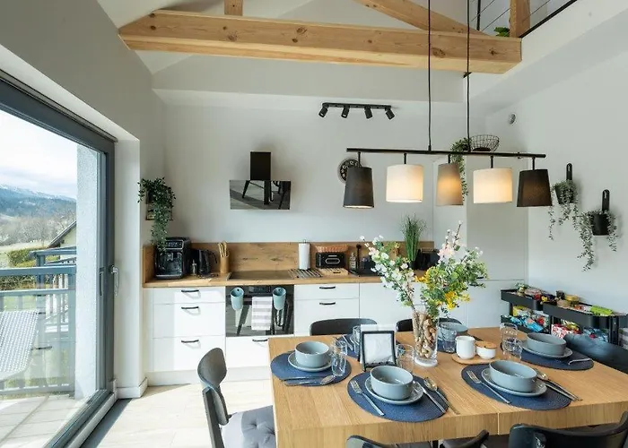 דירה Szczyrkowskie & Fun 16 - Z Widokiem Na Gory - Sauna I Jacuzzi שצ'צ'ירק